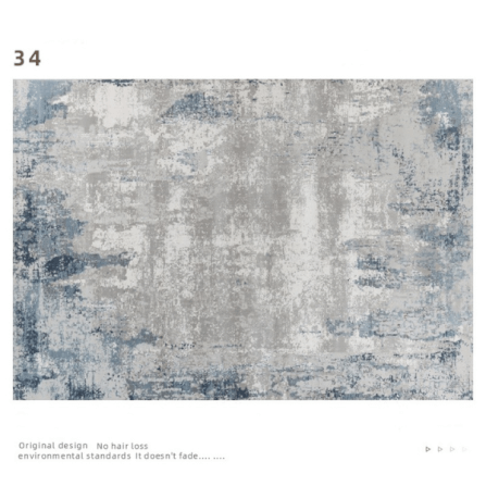 พรม MJhomedesigns Premium Carpet Ireland-34 ขนาด 160 x 230 ซม. เทา_0
