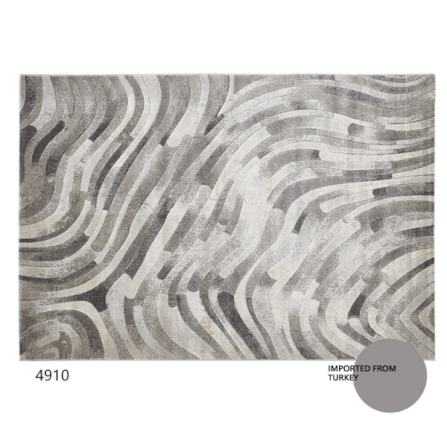 พรม MJhomedesigns Saint Paul Series 4910 ขนาด 160 x 230 ซม. เทา_0