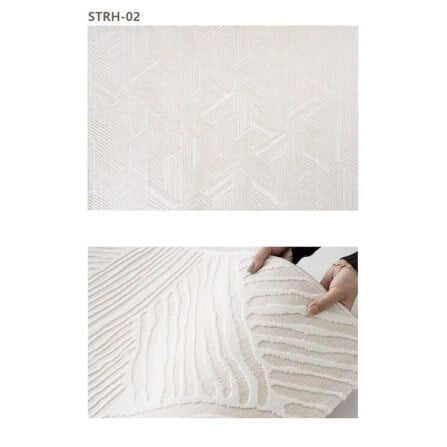 พรม MJhomedesigns Raphael Series STRH-02 ขนาด 160 x 230 ซม. ครีม_0