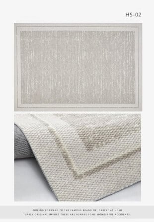 พรม MJhomedesigns HS/NX Series HS-02 ขนาด 160 x 240 ซม. เทา_0