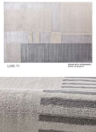 พรม MJhomedesigns Scouting Series LUXE-11 ขนาด 160 x 240 ซม. เทา_0