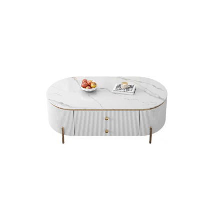 โต๊ะกลาง MJhomedesigns TB1204 สีขาว L130xW70xH47cm_0