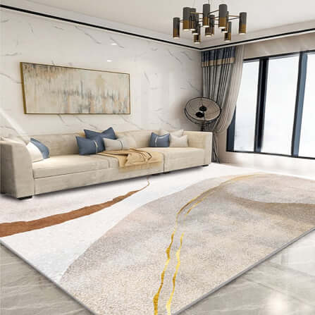 พรม MJhomedesigns Nordic Carpet 16 ขนาด 140 x 200 ซม. ครีม_1