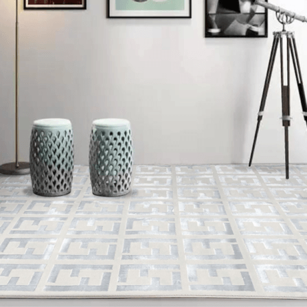 พรม MJhomedesigns Eduardo 2014 Series ขนาด 160 x 230 ซม. เทา_1