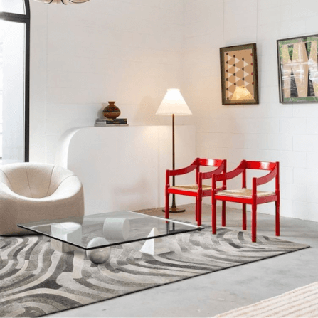 พรม MJhomedesigns Saint Paul Series 4910 ขนาด 160 x 230 ซม. เทา_1
