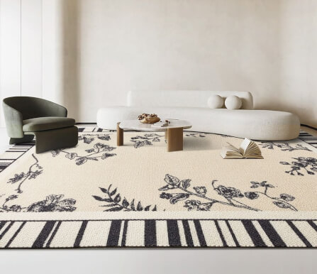 พรม MJhomedesigns Moxun Series ขนาด 160 x 230 ซม. ครีม_1