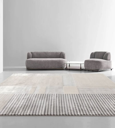 พรม MJhomedesigns Scouting Series LUXE-11 ขนาด 160 x 240 ซม. เทา_1