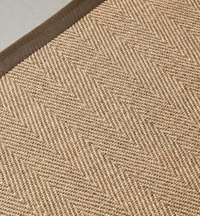 พรม MJhomedesigns Fishbone Series 100x150 ซม. น้ำตาล_2