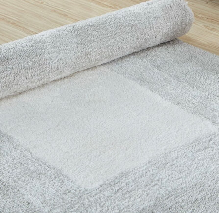 พรม MJhomedesigns Soft Carpet ขนาด 120 x 160 ซม. เทา_2