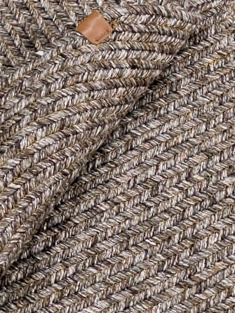 พรม MJhomedesigns Oval Carpet 04 ขนาด 80 x 120 ซม. น้ำตาล_2