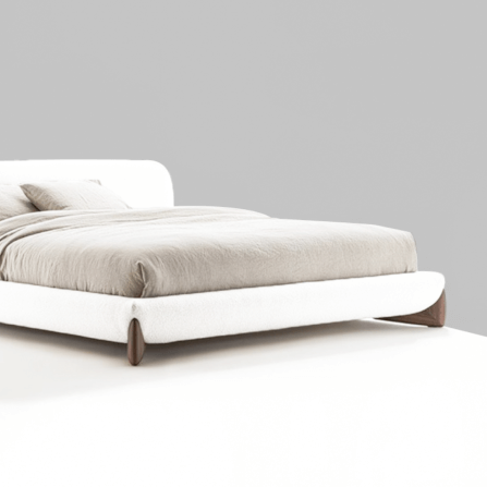 เตียงนอน Mjhomedesigns DC621 สีขาว 6ft:L180xW200xH94 cm_2