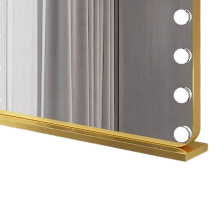 กระจกสำหรับตกแต่ง MJhomedesigns DC790 สีทอง L70xH62 cm_2