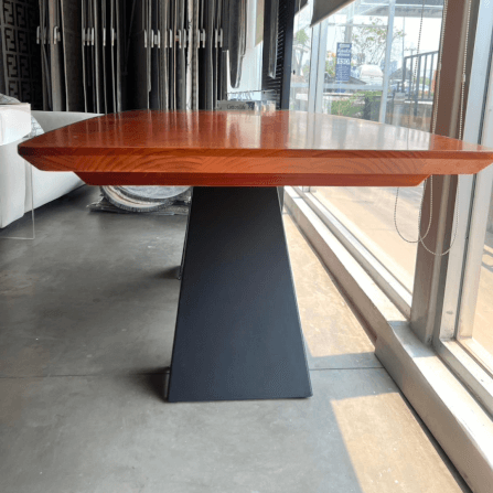 โต๊ะทานข้าว MJhomedesigns TB730 สีน้ำตาล L200xW90xH75 cm_2