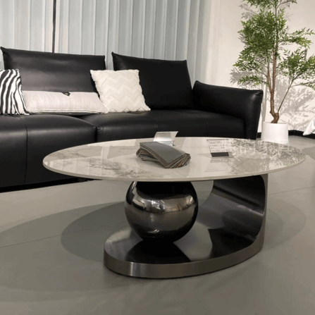 โต๊ะกลาง MJhomedesigns TB1141 ดำ L120xW70xH41 cm_3