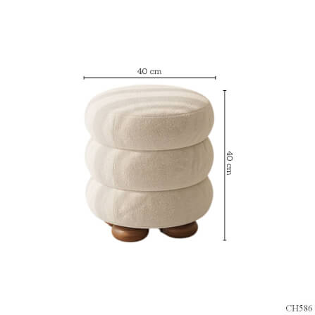 สตูล MJhomedesigns CH586 L40xH40 cm_3