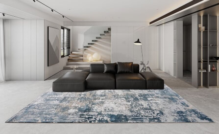 พรม MJhomedesigns Phoenix Series GN101 ขนาด 155 x 230 ซม. เทา_3