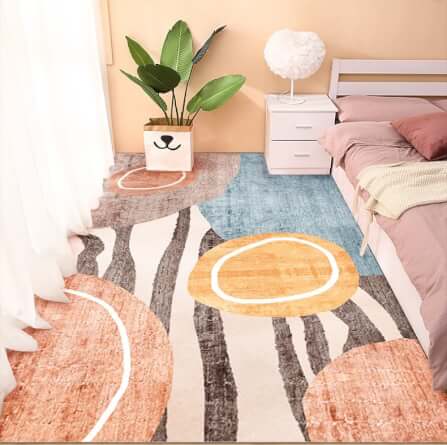 พรม MJhomedesigns Soft carpet 10 ขนาด 160 x 230 ซม. น้ำตาล_3