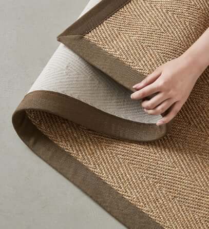 พรม MJhomedesigns Fishbone Series 100x150 ซม. น้ำตาล_4