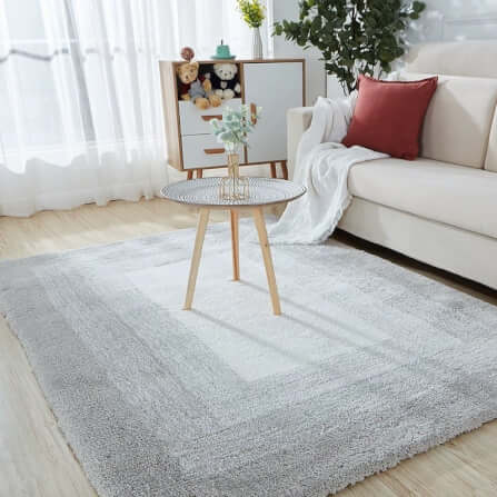 พรม MJhomedesigns Soft Carpet ขนาด 120 x 160 ซม. เทา_3