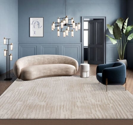 พรม MJhomedesigns Italian Light Luxury 32919B ขนาด 160 x 230 ซม. น้ำตาล_8