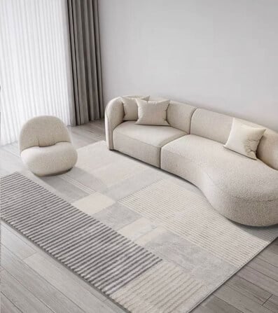 พรม MJhomedesigns Scouting Series LUXE-11 ขนาด 160 x 240 ซม. เทา_5