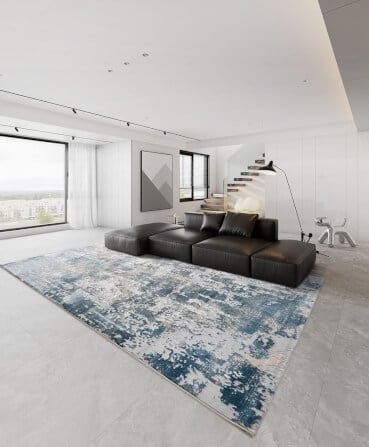 พรม MJhomedesigns Phoenix Series GN101 ขนาด 155 x 230 ซม. เทา_8