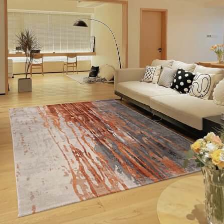 พรม MJhomedesigns The Kimley Series JML804 ขนาด 160 x 230 ซม. น้ำตาล_9