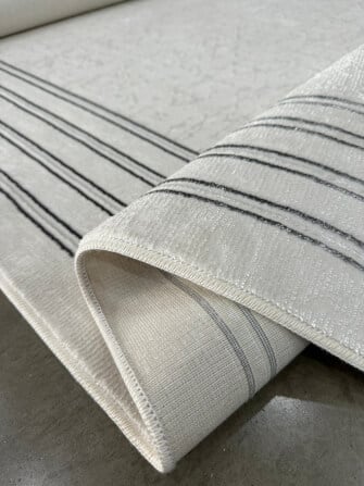 พรม MJhomedesigns Turkiye Series V5 ขนาด 150 x 230 ซม. เทา_3