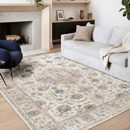 พรม MJhomedesigns American Carpet MODE-05 ขนาด 160 x 230 ซม. ครีม_2