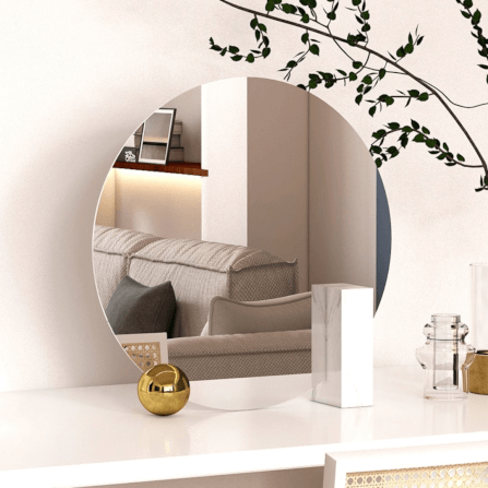 กระจกสำหรับตกแต่ง MJhomedesigns DC517 L50xH50 cm_2