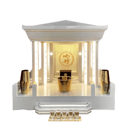 ตี่จู้หินอ่อน Aviva Spirit Modern Luxury ขนาด 35 นิ้ว สีขาว_0