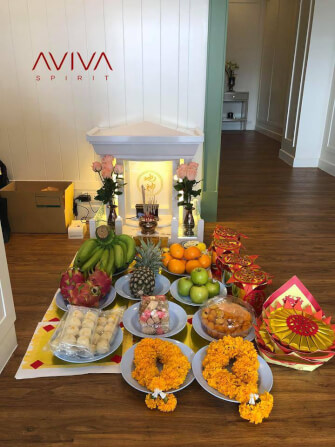 ตี่จู้หินอ่อน Aviva Spirit Modern Luxury ขนาด 24 นิ้ว สีขาว_1