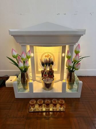 ตี่จู้หินอ่อน Aviva Spirit Modern Luxury ขนาด 24 นิ้ว สีขาว_6