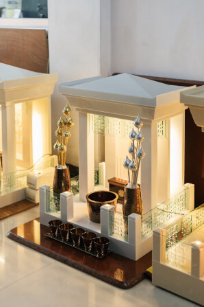 ตี่จู้หินอ่อน Aviva Spirit Modern Luxury ขนาด 18.5 นิ้ว สีเบจน้ำตาลอ่อน_8