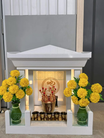 ตี่จู้หินอ่อน Aviva Spirit Modern Luxury ขนาด 24 นิ้ว สีขาว_7