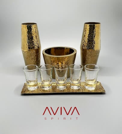 ชุดเครื่องไหว้ Aviva Spirit Modern Luxury Stainless 304 ชุบ Titanium บูชาสิ่งศักดิ์สิทธิ์ สี Gold ไซส์ S_3