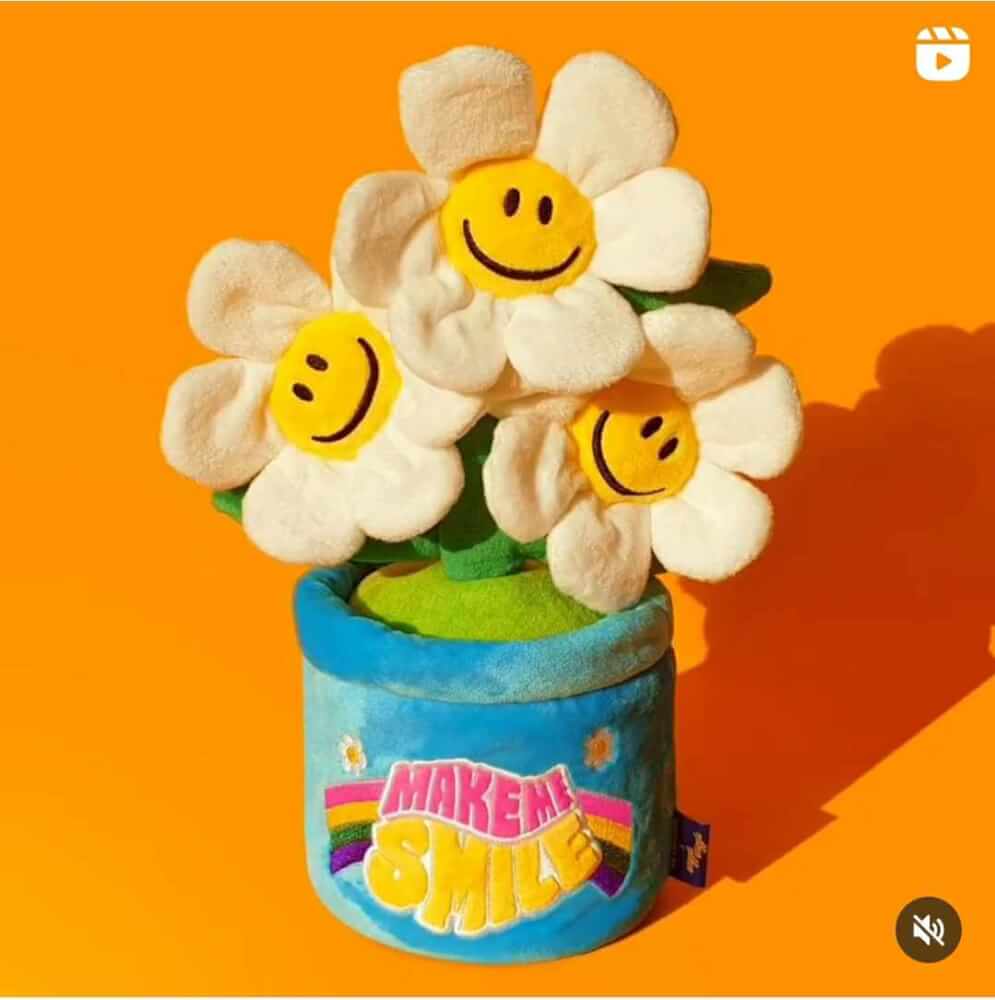ของเล่นผ้านุ่ม PETHROOM NOSE WORK TOY - SMILE WE LOVE สำหรับสุนัขและแมว