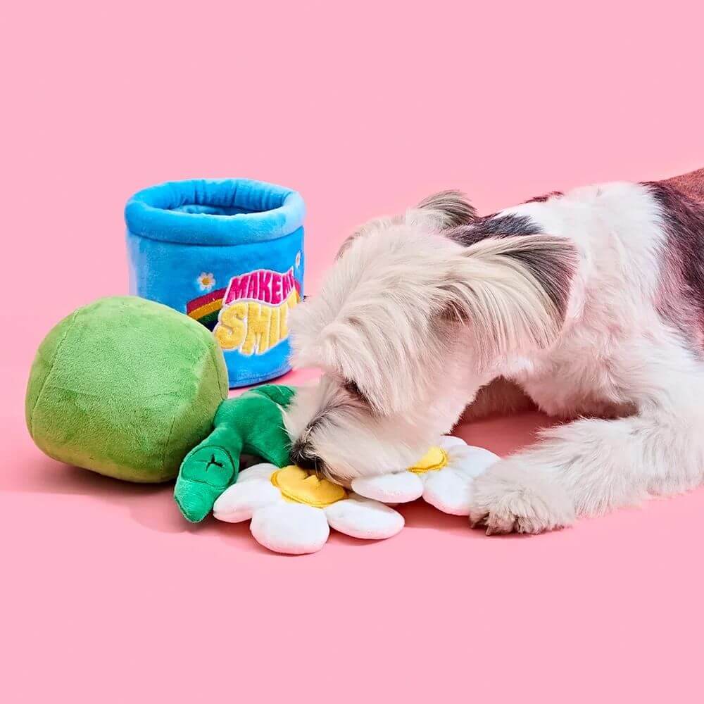 ของเล่นผ้านุ่ม PETHROOM NOSE WORK TOY - SMILE WE LOVE สำหรับสุนัขและแมว