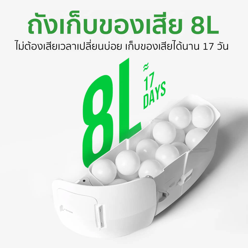 ห้องน้ำแมวอัตโนมัติ PETKIT PUROBOT MAX PRO_3