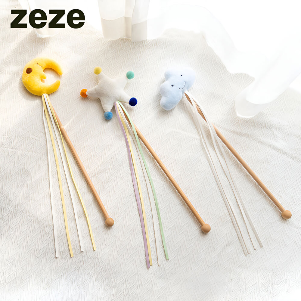 ไม้ตกแมว ZEZE STARRY WAND รูปก้อนเมฆ