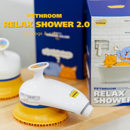 ฝักบัวอาบน้ำ PETHROOM RELAX SHOWER 2.0 สำหรับสุนัข และแมว_1