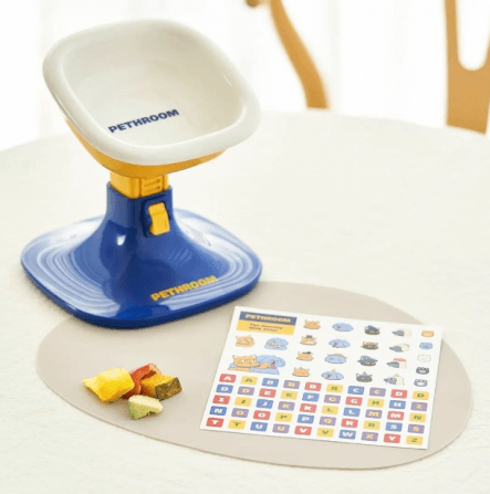 ชามพร้อมโต๊ะ PETHROOM WELL FIT TABLE & BOWL สำหรับสัตว์เลี้ยง (โต๊ะ สีครีม) + ( ชามสีครีม)_3