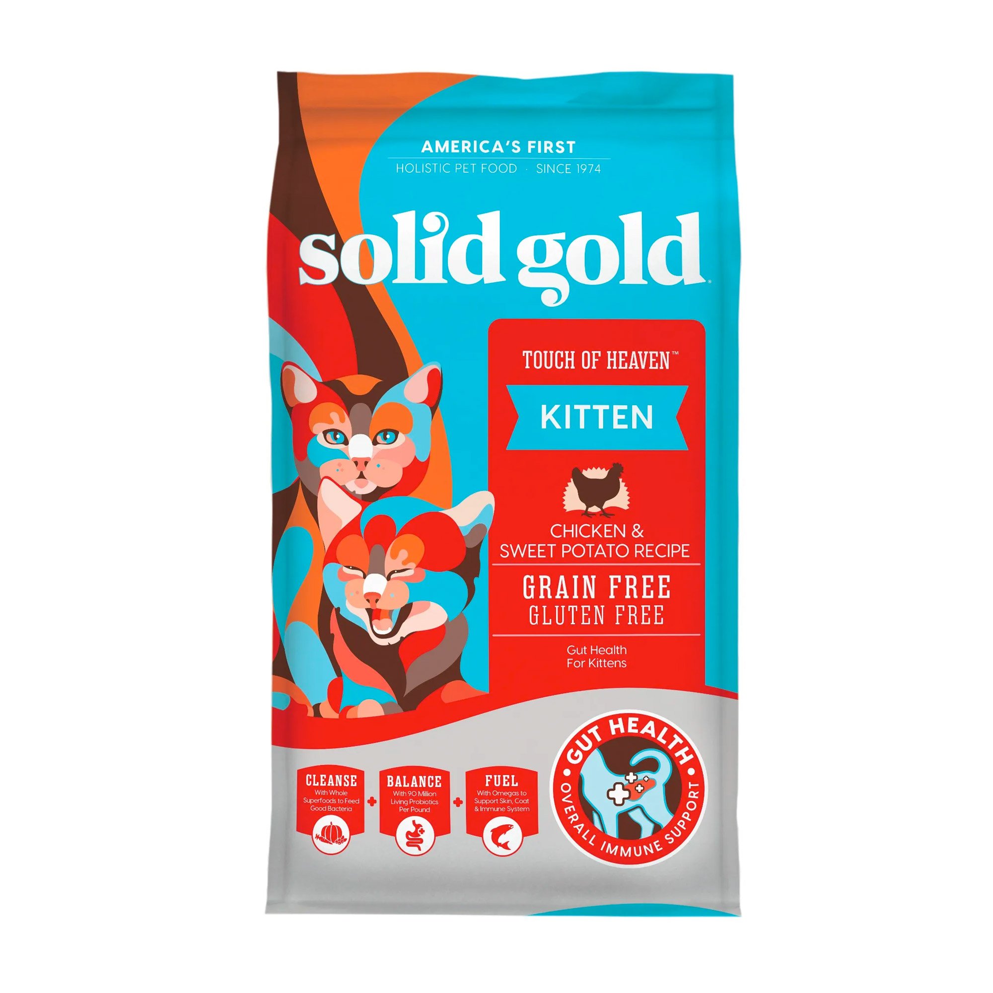 อาหารแมว Solid Gold เกรดโฮลิสติก สูตร Touch of Heaven สำหรับลูกแมว 2.72 กก._0