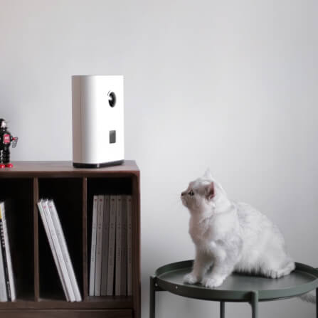 เครื่องโยนขนมสัตว์เลี้ยง  XIAOMI PAWBBY Smart Pet Snack Machine _2