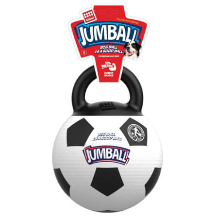 ของเล่นลูกบอลสุนัข GiGwi JUMPBALL มีหูจับ สำหรับสุนัขพันธุ์ใหญ่ พลังเยอะ ทนทาน_4