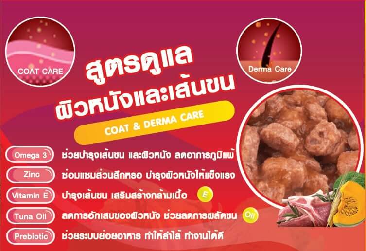 อาหารเปียกสุนัข แม็กซีม่า สูตรดูแล ผิวหนัง และ เส้นขน 380 กรัม x2