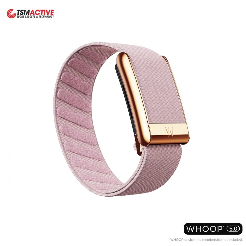 สายสำรอง SUPERKNIT LUXE WHOOP 5.0 (YOUR WAY) - BLUSH WITH ROSE GOLD