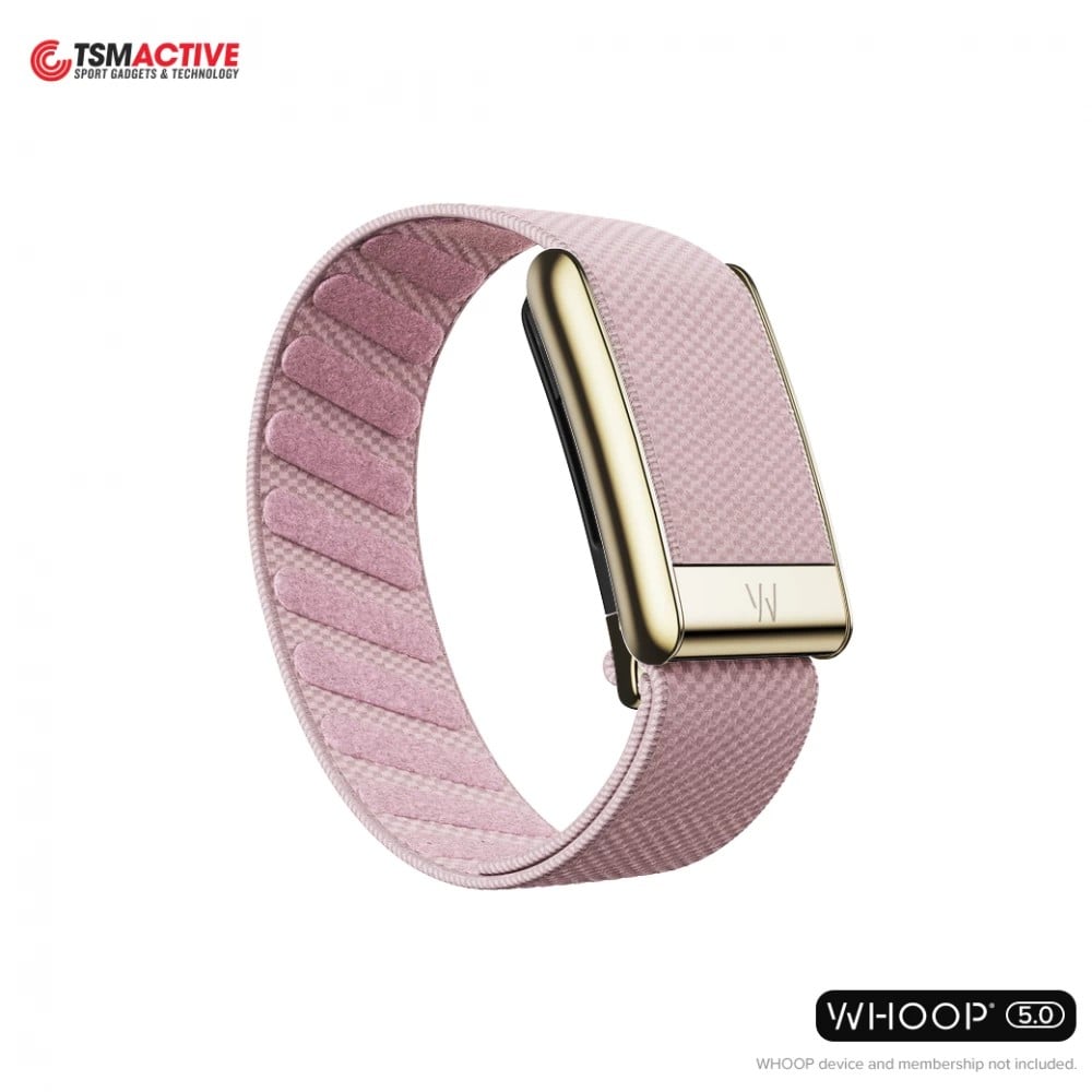 สายสำรอง SUPERKNIT LUXE WHOOP 5.0 (YOUR WAY) - BLUSH WITH GOLD