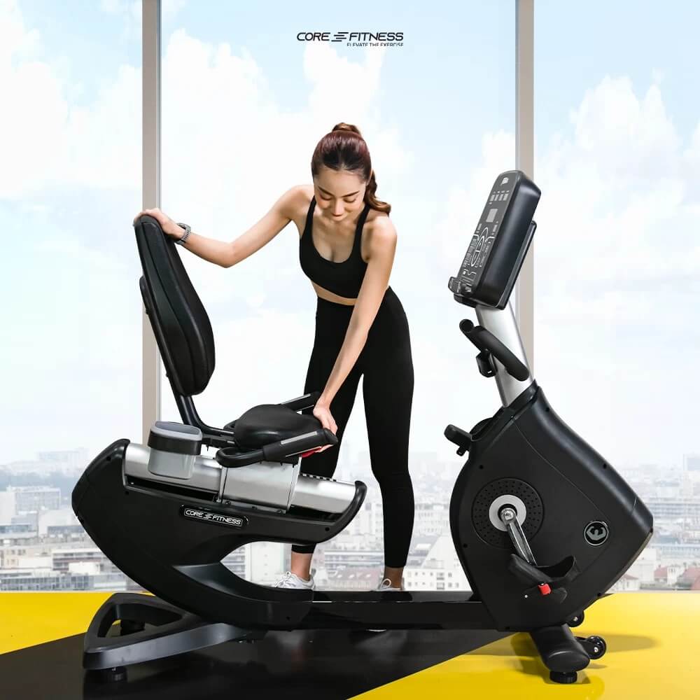 จักรยานนั่งเอนปั่น CORE-FITNESS รุ่น RECUMBENT BIKE COMMERCIAL EB8800