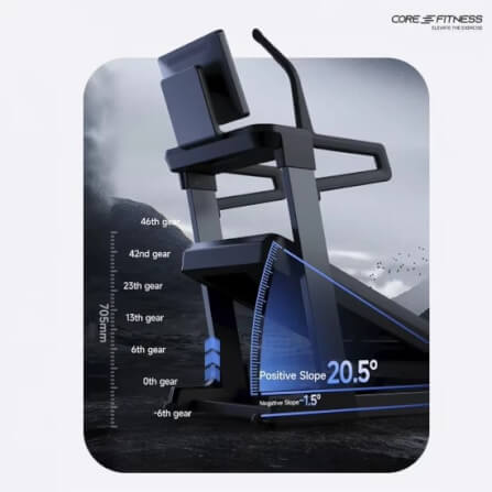 ลู่วิ่งไฟฟ้า CORE-FITNESS FIT HIKE_5